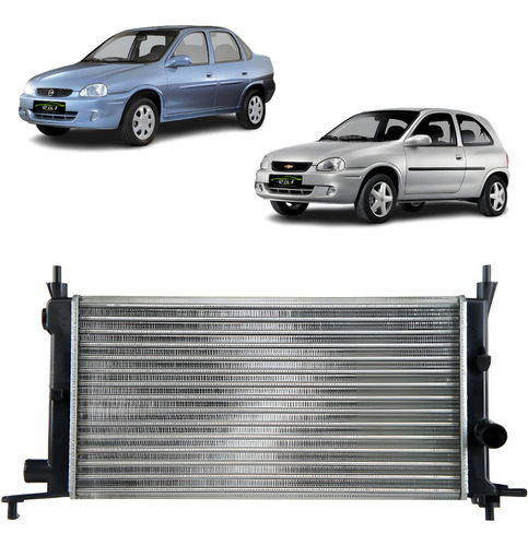Radiador Corsa Wind Sem Ar 1994 95 96 97 98 99 00 01 02 2003