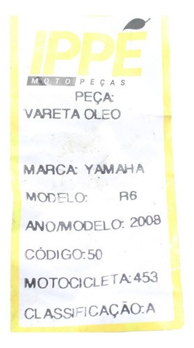 Vareta Óleo Yamaha Yzf R6 (453)