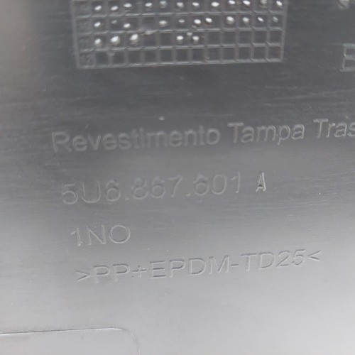 Acabamento Moldura Da Tampa Porta Malas Volkswagen Gol G5