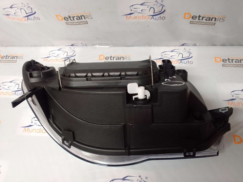 Farol Cromado Esquerdo Fiat Palio 2004/.. Arteb  11383