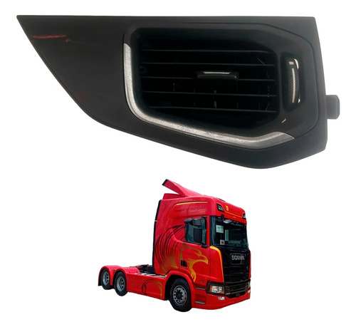Difusor De Ar Esquerdo Lado Carona R450 2021 2184703