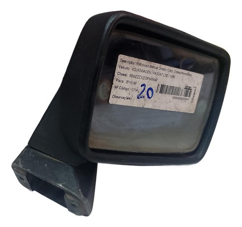 Retrovisor Passat Direito 1983 1984 1985 1986 1987 Usado