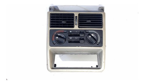 Moldura Central Painel Comando Ventilação Fiat Uno 97 Até 10