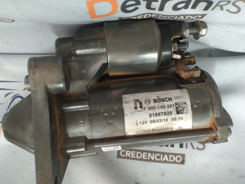 Motor Arranque Fiat Uno Strada 1.0 2014 15 16 17 18  4304