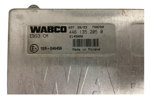 Módulo Ecu Ebs3 Wabco Xf Ftt 530 2024 4461352050