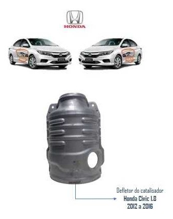 Defletor Do Catalisador Honda Civic 1.8 2012 A 2016