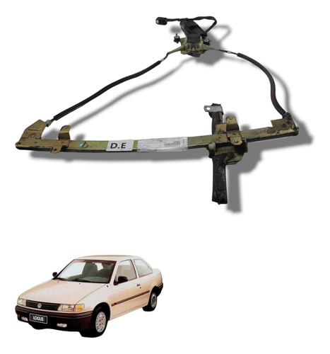 Máquina Vidro Dianteira Esquerda Vw Logus 1994 (al)