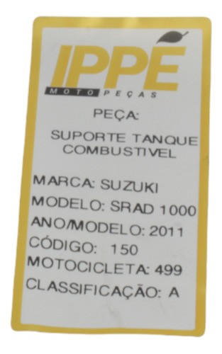 Suporte Tanque Combustível  Suzuki Srad 1000 2011 (499)