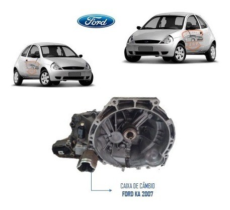 Caixa Câmbio Manual Ford Ka 1.0 8v Zetec 2005 2006 2007