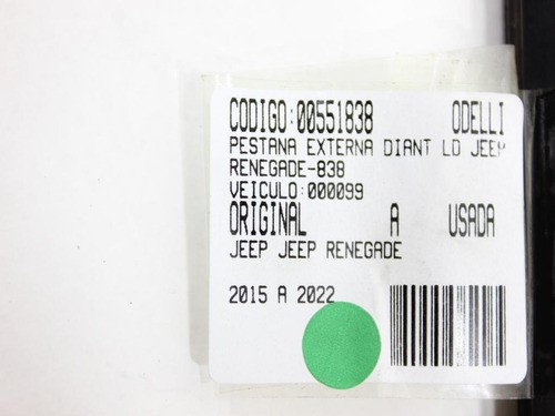 Pestana Externa Diant Ld Jeep Renegade 15/22 Us (838)