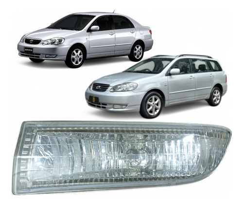 Farol Milha Auxiliar Esquerdo Toyota Corolla Fielder 2003/07