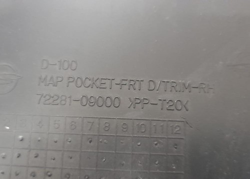 Forro De Porta D.d. Ssangyong Actyon A23 2010 - 7228109000