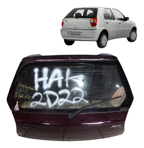 Tampa Traseira Fiat Palio 2001 A 2006