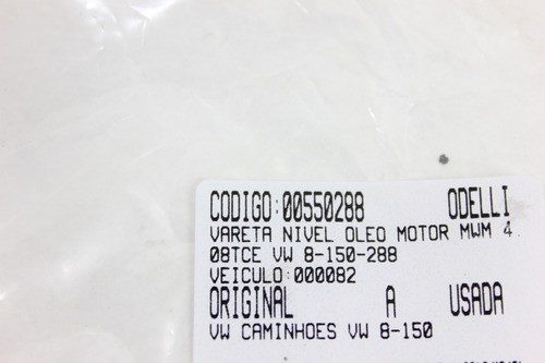 Vareta Nível Óleo Motor Mwm 4.08tce Vw 8-150 05/12 Usado (28