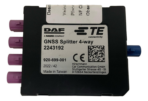 Módulo Gnss Splitter 4 Xf Ftt 530 2024 - 2243192