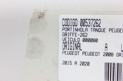 Portinhola Tanque Peugeot 2008 Griffe 15/20 Usado (262)