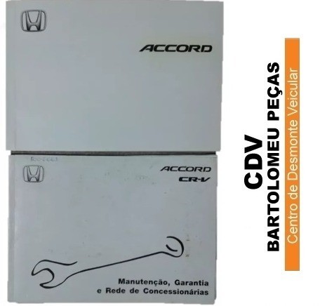 Manual De Instruções Honda Accord 2005