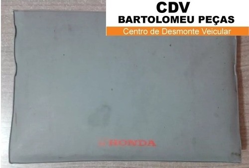 Manual De Instruções Original Honda Cr-v 2001