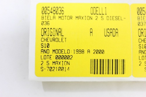 Biela Motor Maxion 2.5 Diesel S10 98/00 (036)