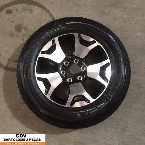 1 Roda Com Pneu Hilux Diamond Sw4 2018/2019 