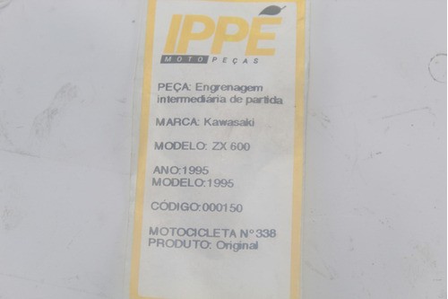 Engrenagem Intermediária Da Partida Kawasaki Zx 600 (338)