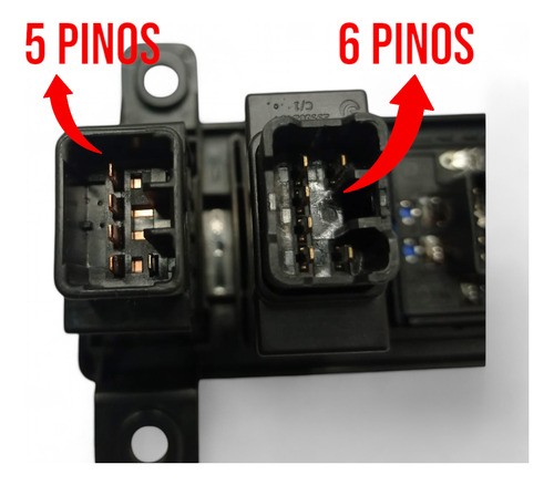 Botão Comando Luminosidade E Retrovisor Jac T5