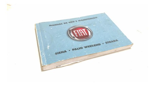 Manual Proprietário Fiat Palio Strada Siena Original