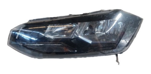 Farol Vw Polo Virtus Máscara Negra Le 2017/2019 13266