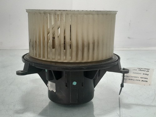 Motor Ventilação Ar Forçado Painel Frontier 2008/2012