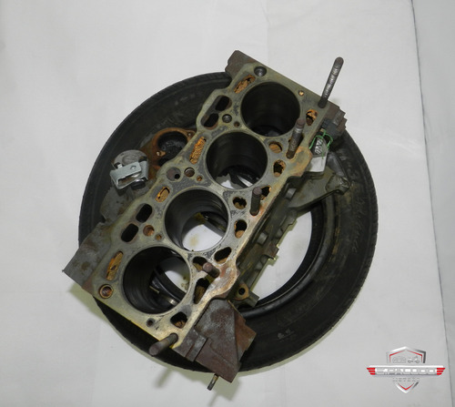 Bloco Motor Uno Fiasa 1.0 8v 2001 58cv Gasolina Com Detalhe
