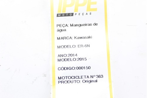 Mangueiras De Água Diversos Kawasaki Er-6n Er 6n (363)