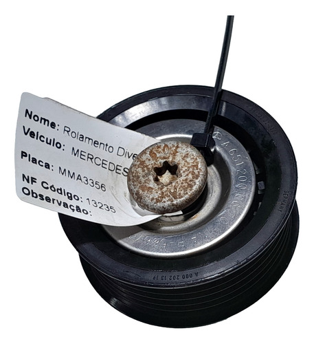 Polia Estriada Tensor Correia Sprinter 415 515 2013/2019
