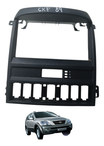Moldura Painel Central Kia Sorento 2006 Com Dtl  (ap) Cxf 89