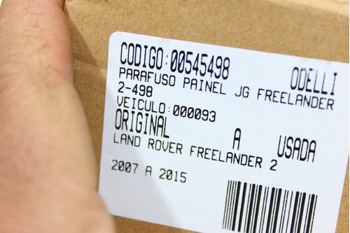 Parafuso Painel Jg Freelander 2 07/15 Usado (498)