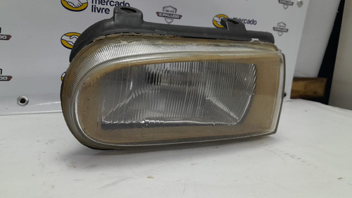 Farol Lado Esquerdo Cibié Arteb Vw Gol Bola G2 1995 A 2005