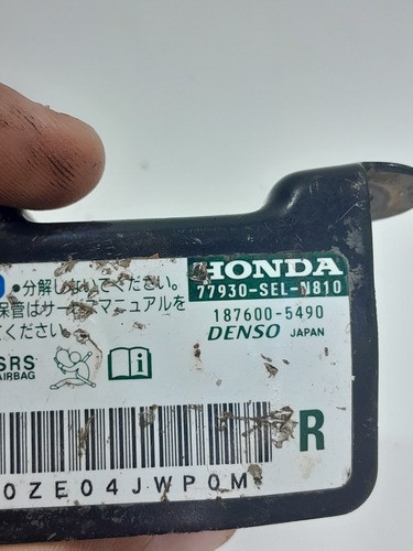 Sensor Impacto Honda Fit  2003 77930seln810 (vj)