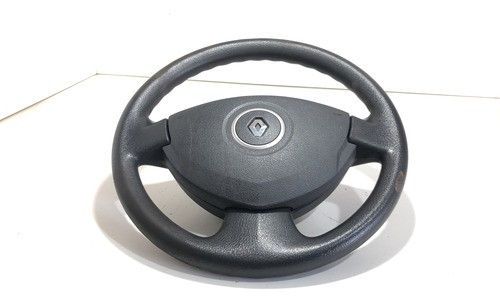 Volante Direção Original Completo Renault Clio Sem Airbag