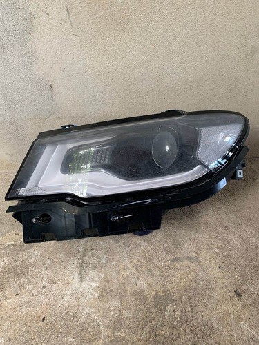 Farol Dianteiro Le Jeep Compass 17/19 C/detalhe Carcaça