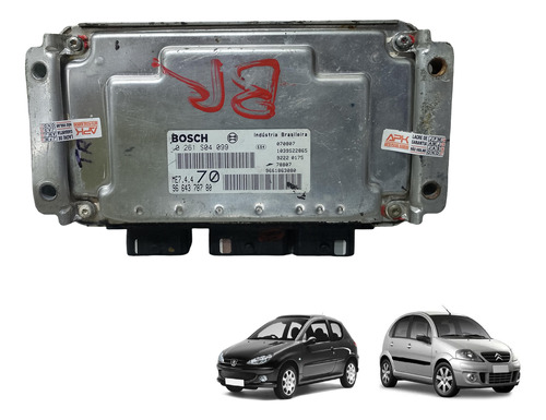 Módulo Injeção Peugeot 206 207 C3 1.4 8v Flex 0261s04099