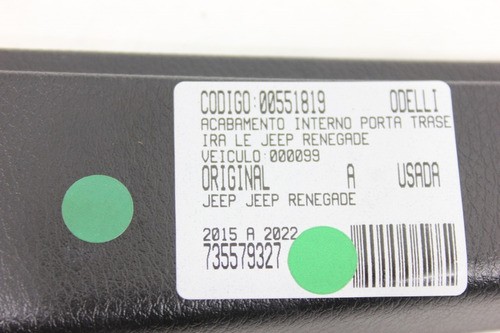 Acabamento Int Porta Tras Le Jeep Renegade 15/22 Us (819)