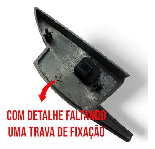 Moldura Interna Comando Retrovisor Elétrico Esq Chery Face