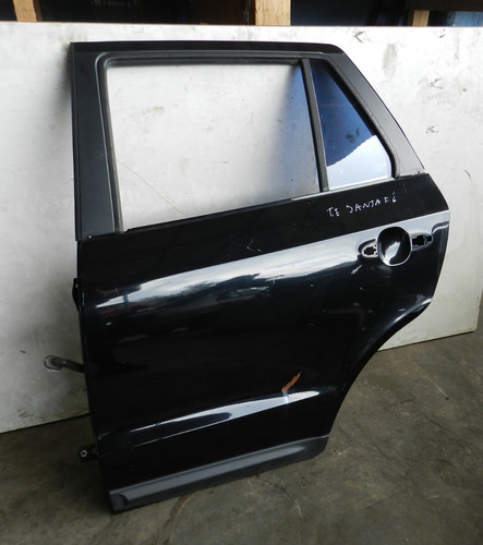 Porta Traseira Esquerda Hyundai Santa Fé 09/13 Com Detalhe