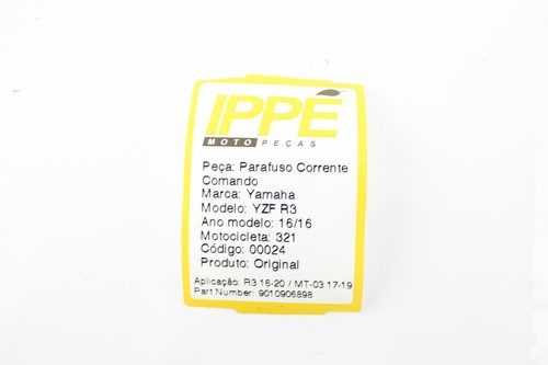 Parafuso Corrente Comando Yzf R3 Mt 03 Yamaha (321)