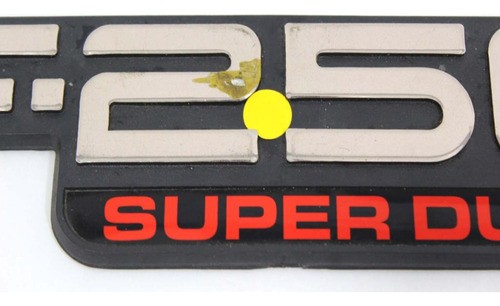 Emblema Logo F250 Super Duty F-250 99/05 Usado (769)