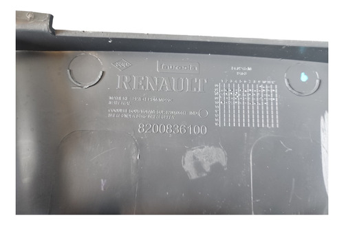 Acabamento Chave Seta Superior Renault Sandero Logan 08 011