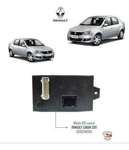 Módulo Central Bsi Renault Clio Sandero Logan 2010 2011 2012