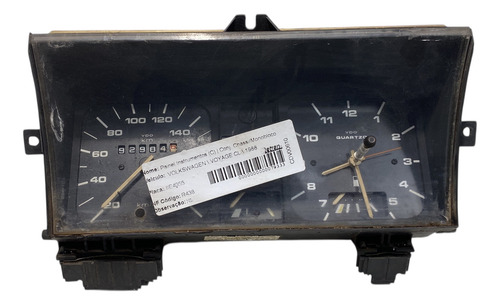 Painel De Instrumentos Vw Gol Saveiro Parati Com Relógio