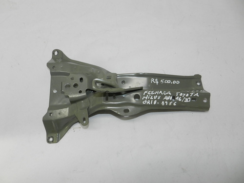 Suporte Travessa Painel Frontal Toyota Hilux 16/20 Detalhe