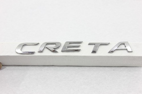 Emblema Nome Capô Tras Hyundai Creta Attitude 2018-2019 Us 