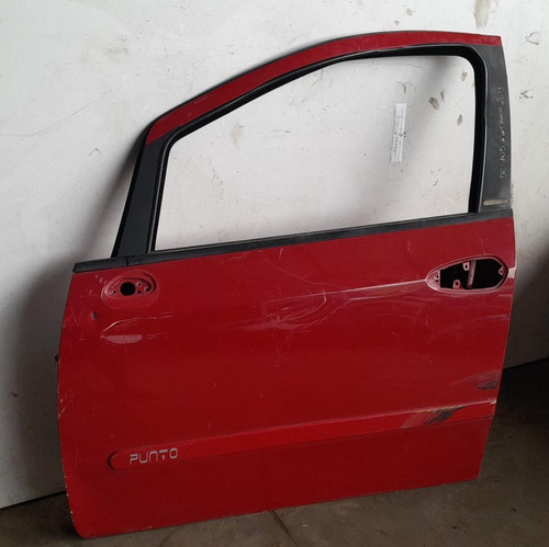 Porta Dianteira Esquerda Fiat Punto Essence 09/13 C/ Detalhe